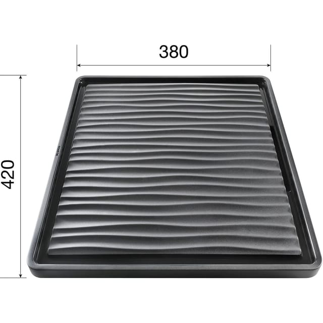 Accessoires - Tropfschale, Schwarz 230734 - Blanco