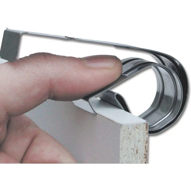 Easy Clip Blendenhalter für Holzstärke 15-22mm, Stahlblech - 10 Stück - Camar