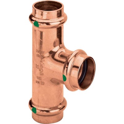 Viega Profipress T-Stück 28-15-28, Kupfer mit SC-Contur Model 2418 295189