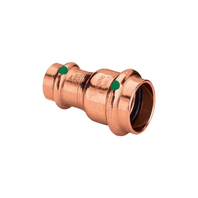 Viega - Profipress Reduziermuffe ø 12 x 15 i/i mit SC-Contur Modell 2215.5 Kupfer 325770