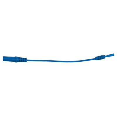 Kstools - 4,0 mm Eingangsbuchse auf 2,5 mm Prüfadapterbuchse flach (blau)