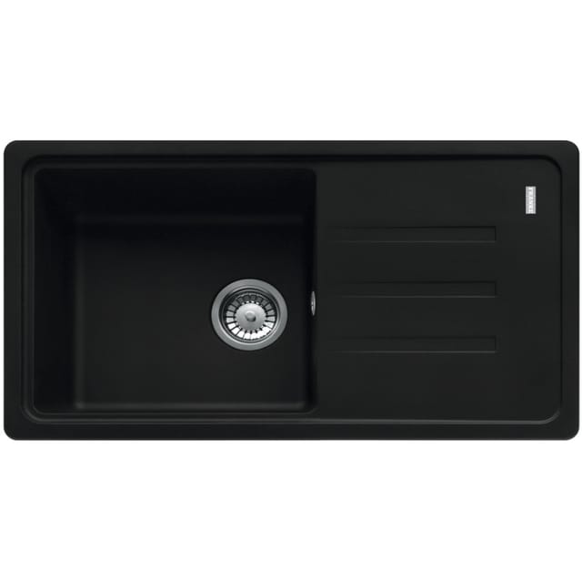 Franke - Malta - Fragranit Spülbecken stg 611-78, 78x44 cm, schwarz matt 114.0661.516