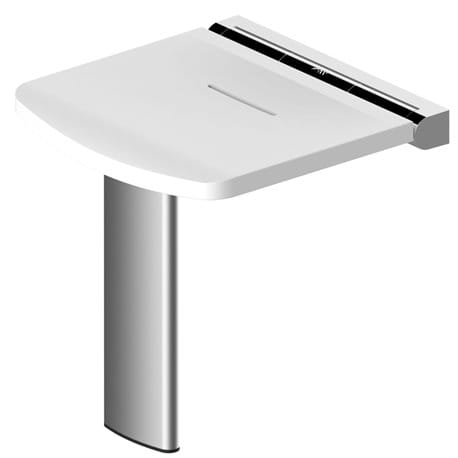 AKW - Kompakter Klappsitz Onyx Weiß - 02802WH-LS