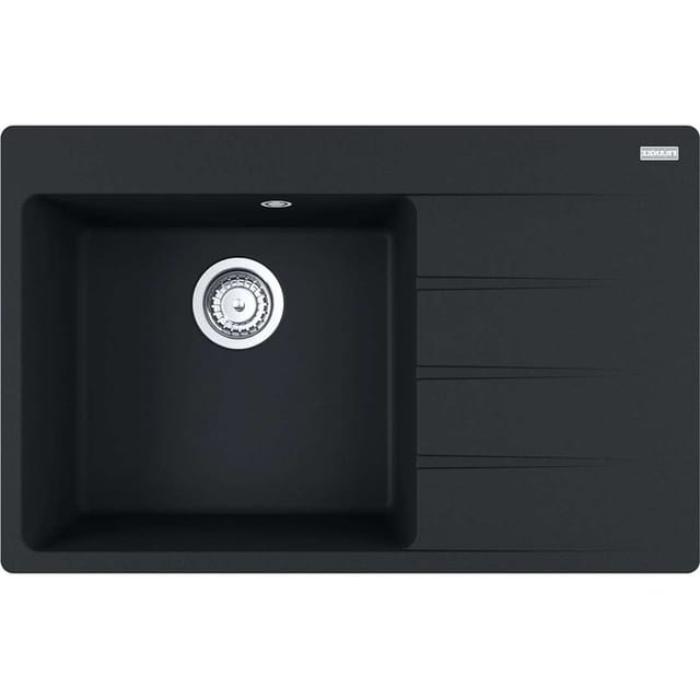 Centro - Fragranit-Spüllbecken cng 611-78 TL/2, 78x50 cm, schwarz matt 114.0637.513 - Franke