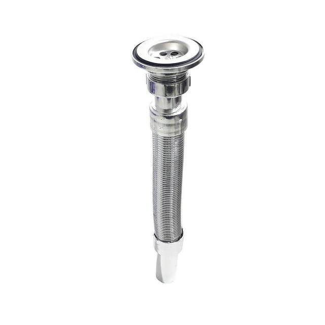 Trade Shop Traesio - Trade Shop - flexibles ablaufrohr für waschbecken mit 60MM universalablauf ART.92005 -