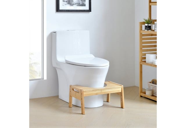 [en.casa] - Toilettenhocker Kalajoki Toilettenhilfe Bambus