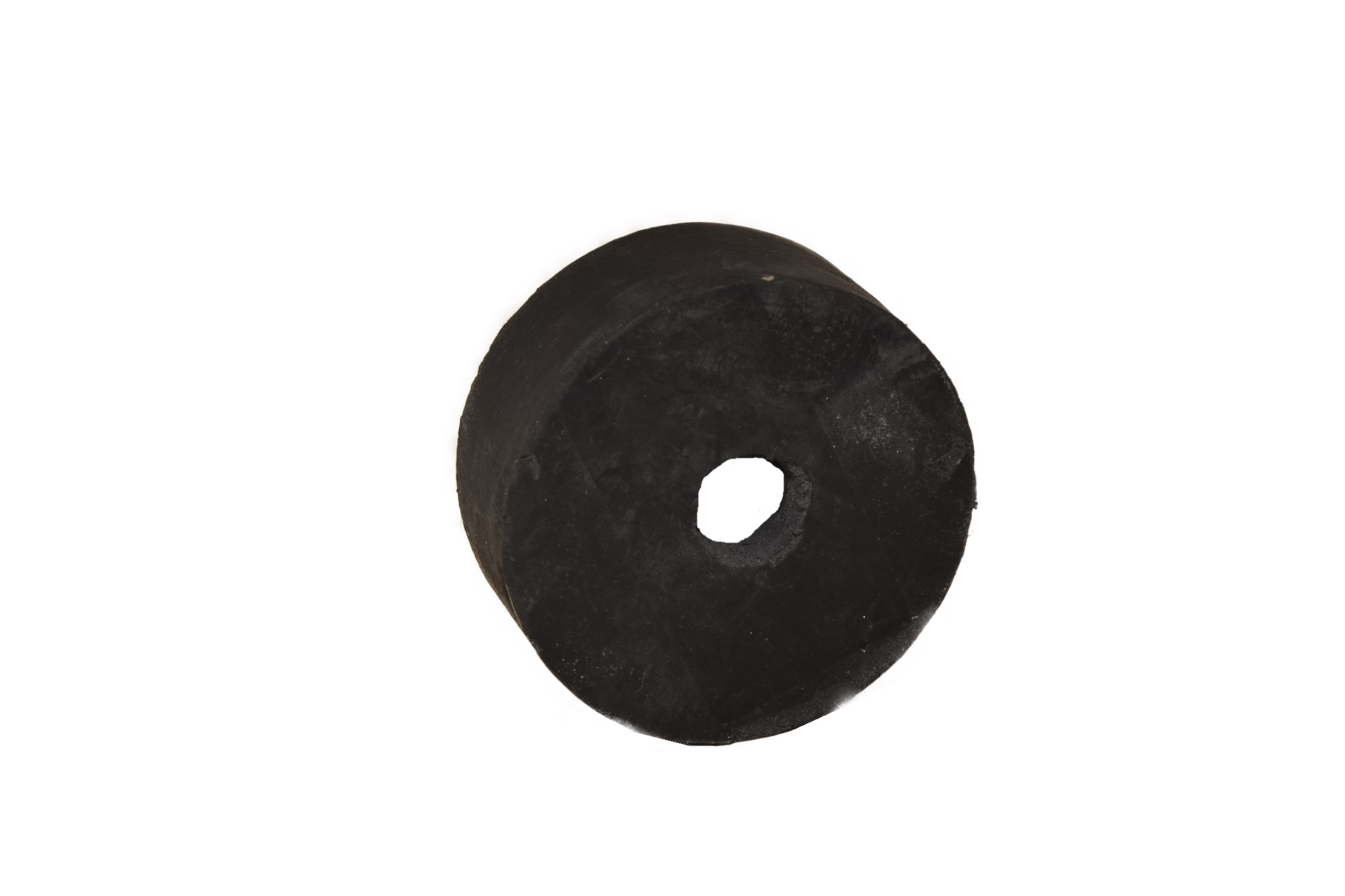 Gummiunterlage Hartgummi Auflage Mit Befestigungsloch Rund Ø 70 Mm
