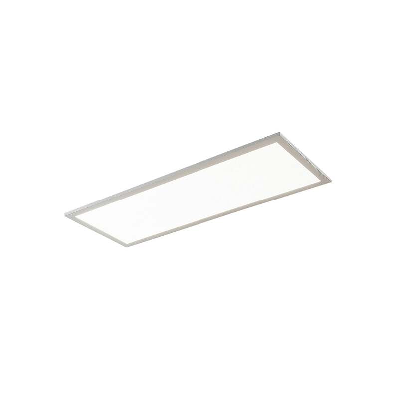 [neuwertig] B-ware Prios Led-panel Gelora 80cm Silberfarben Aluminium 36w 4000k 4400lumen Leuchte