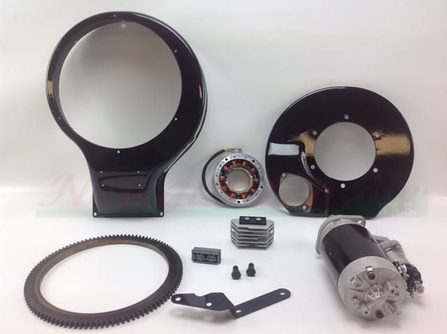 Elektrostartersatz Ritzel und Motorregler DIESEL LOMBARDINI 4LD LDA100