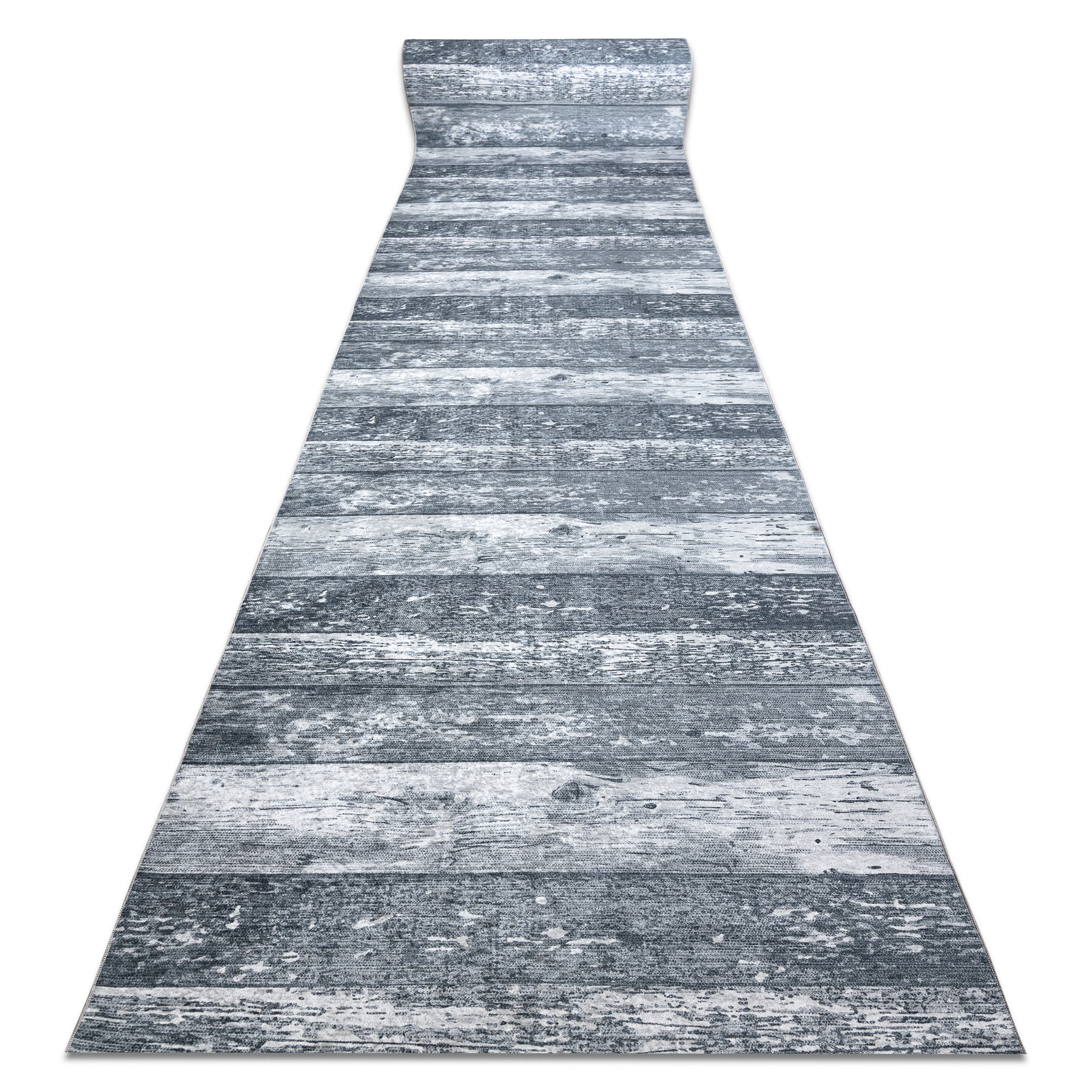 Läufer Antirutsch Lotus Deski 60930 Bretter Grau Zum Waschen 100 Cm Grey 100x610 Cm