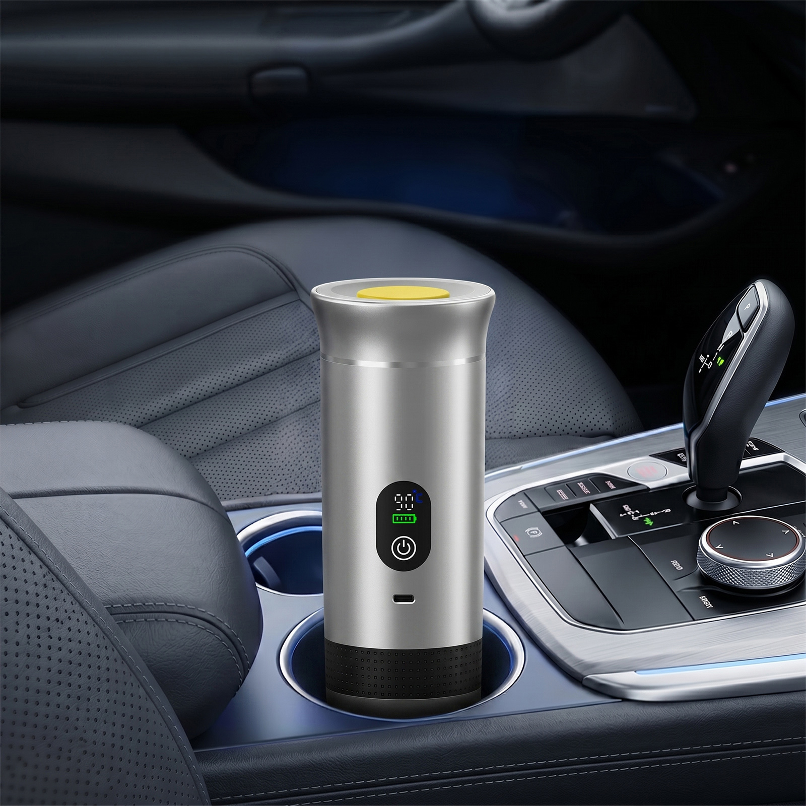3-in-1 12v Akku Kaffeemaschine, Tragbare Auto Espressomaschine Mit Usb, Mini Kaffeemaschine, Kompatibel Mit Kapseln & Gemahlenem Kaffee, Für Camping, Wohnmobil