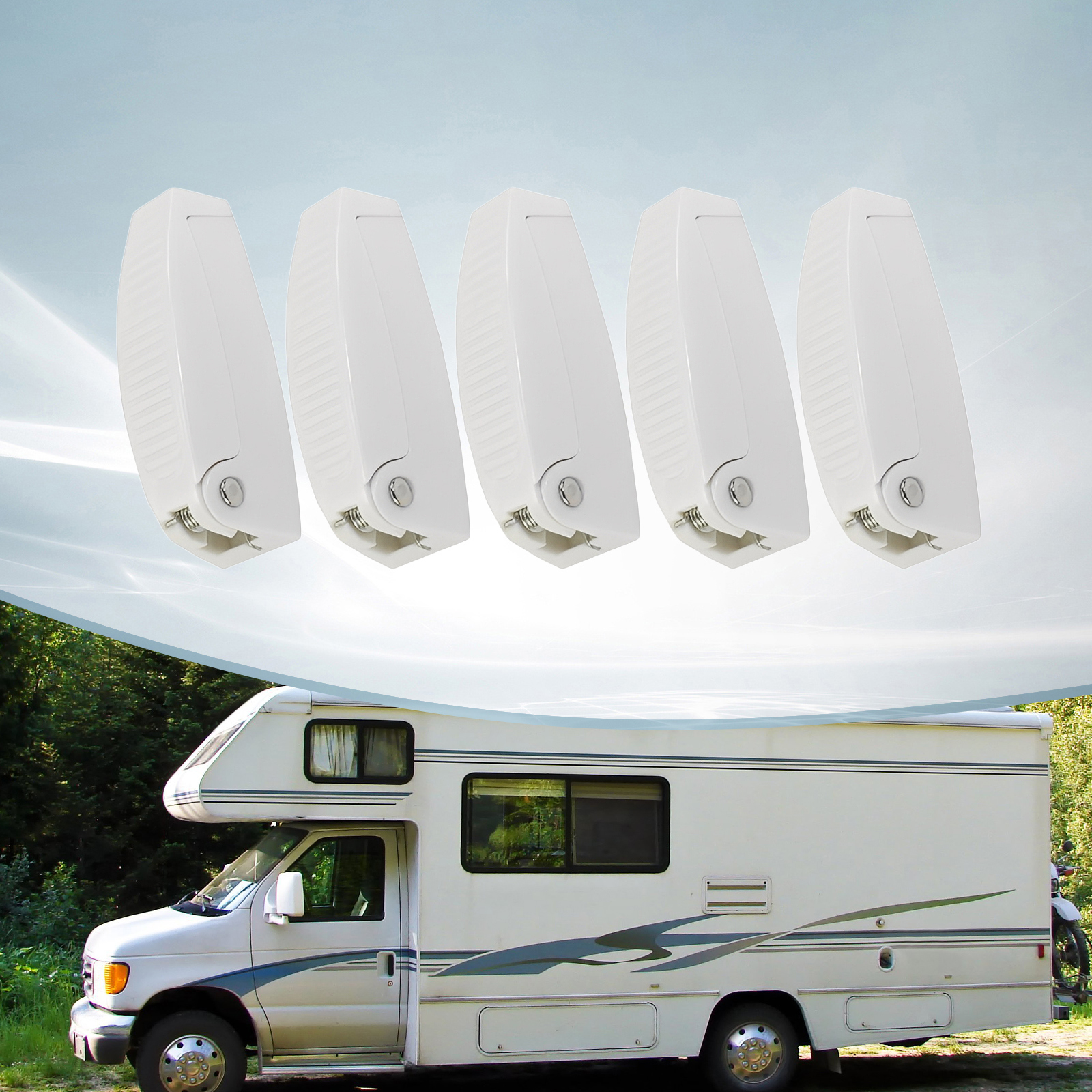 Gepäckraumverschluss Für Wohnmobile 5 Rv Tür- Und Fensterverschlüsse Weiß