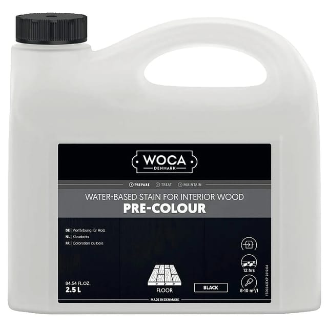 Pre-Colour Beize schwarz, 2,5 Liter - Woca