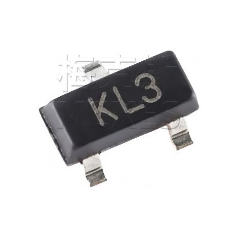 Changdian/changjing Bat54c, Kl3 Sot-23 Smd Schottky-diode-chip 30v 200ma Siebdruck, Elektronisches Bauteil, 5 Stück, Verpackt Und Versendet.