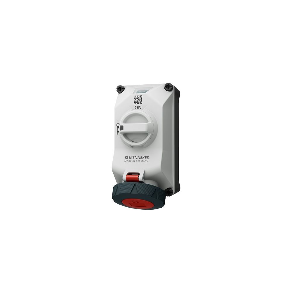 Mennekes Wandsteckdose Duoi R 5714403g 32a4p3h 440v Ip69
