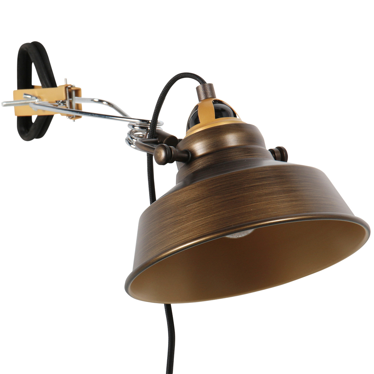 Mexlite - Wandleuchte - Nove - Bronze - Kunststoff Metall - Ø