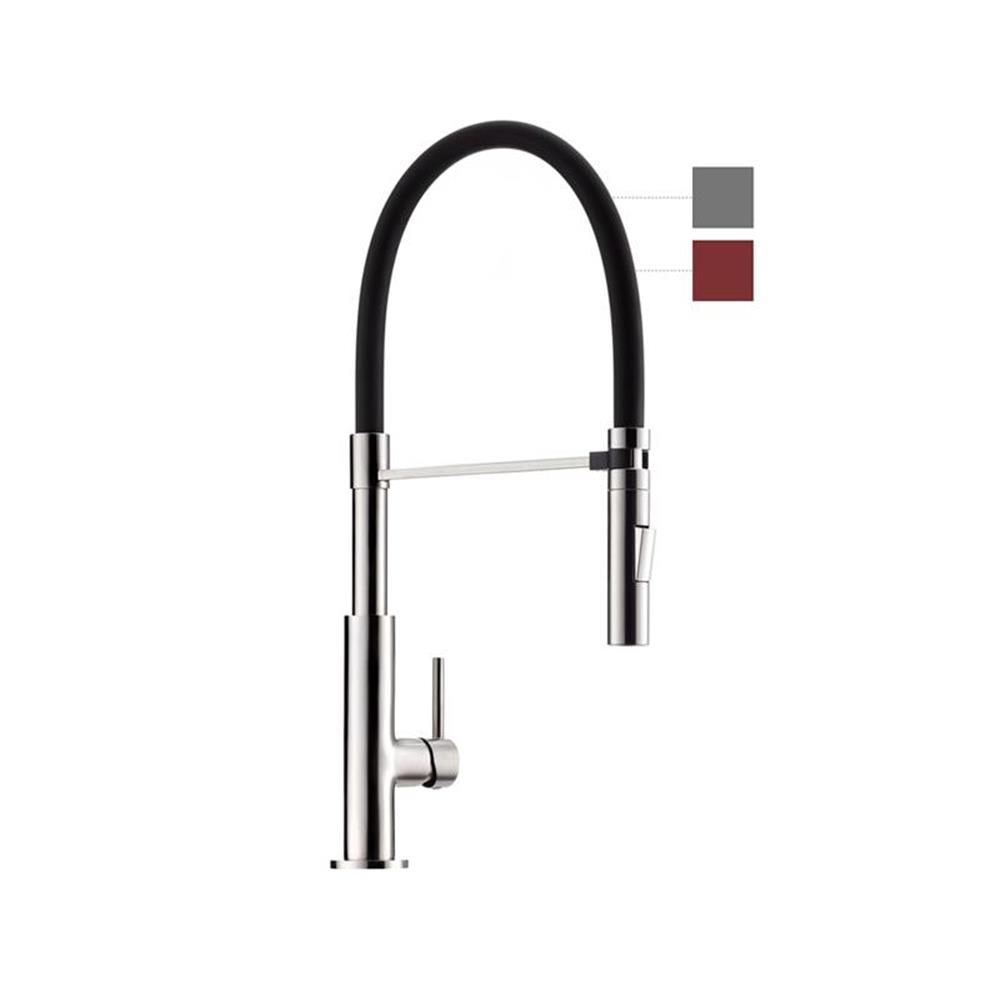 Naber Linea Küchenarmatur Drive 4 Edelstahlfarbig