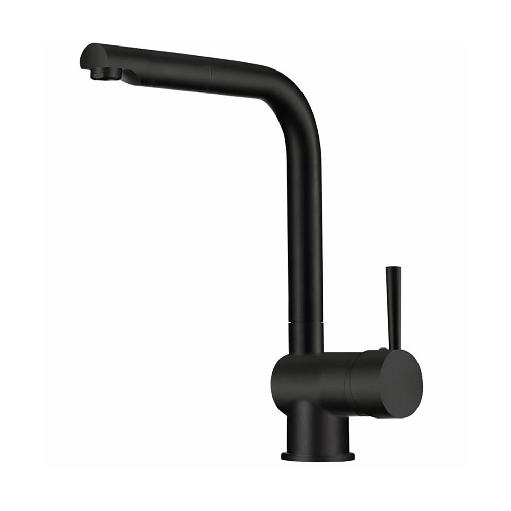 Naber Küchenarmatur Drive 2, Schwarz Matt