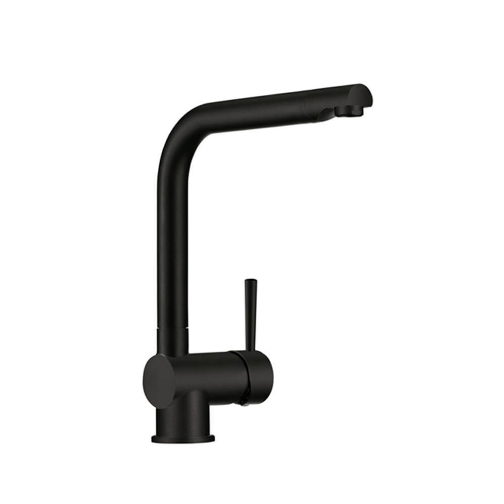 Naber Linea Küchenarmatur Drive 1 Hochdruck Schwarz Matt