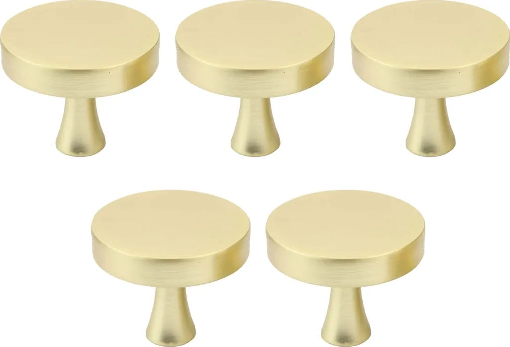 Schrankgriffe, Schubladen- Und Türgriffe, Goldfarben, 5-teiliges Set