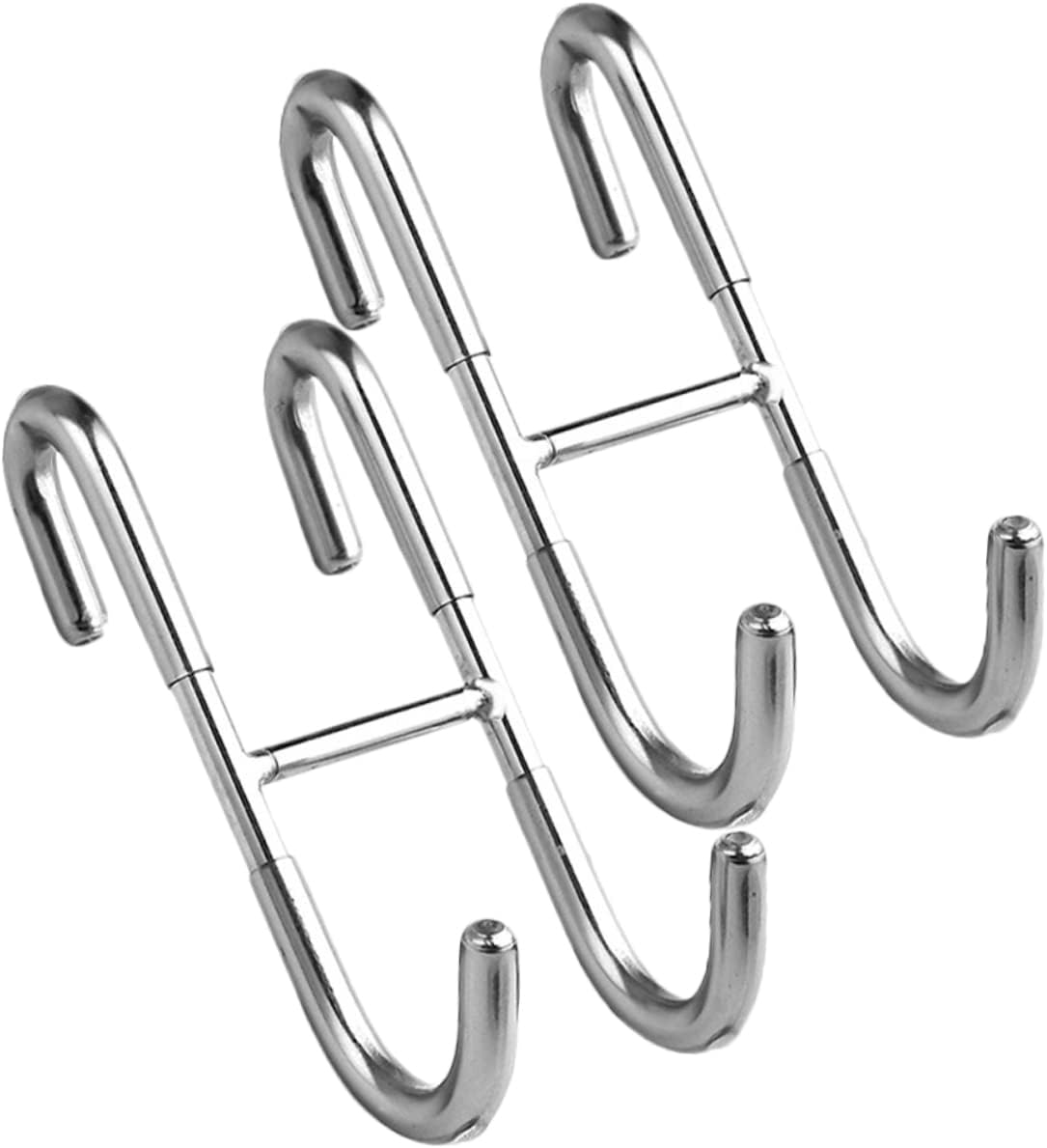 Zweiteiliges Doppeltür-hakenset, Geeignet Zum Aufhängen Von Handtüchern Und Anderen Aufbewahrungsaccessoires.