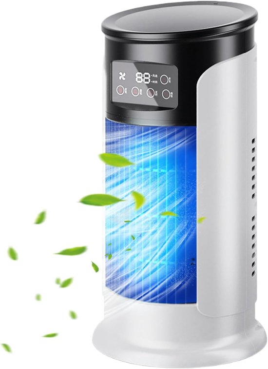 Usb-mini-ventilator Für Unterwegs, Leise, Mit Timer, 300 Ml, Für Schlafzimmer/außenbereich