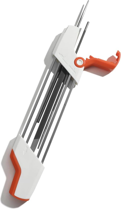 2-in-1 Kettensägen-schärfset (3/8"-feile, 5/32"-feile), Tragbarer Mini-elektro-schärfkopf Für Stihl-ketten Mit 16", 18" Und 20" Teilung