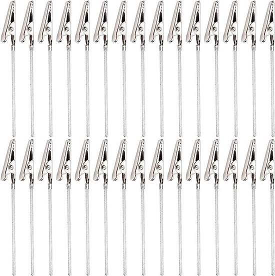 - 50 Fotohalter - Metallclip - Notizhalter