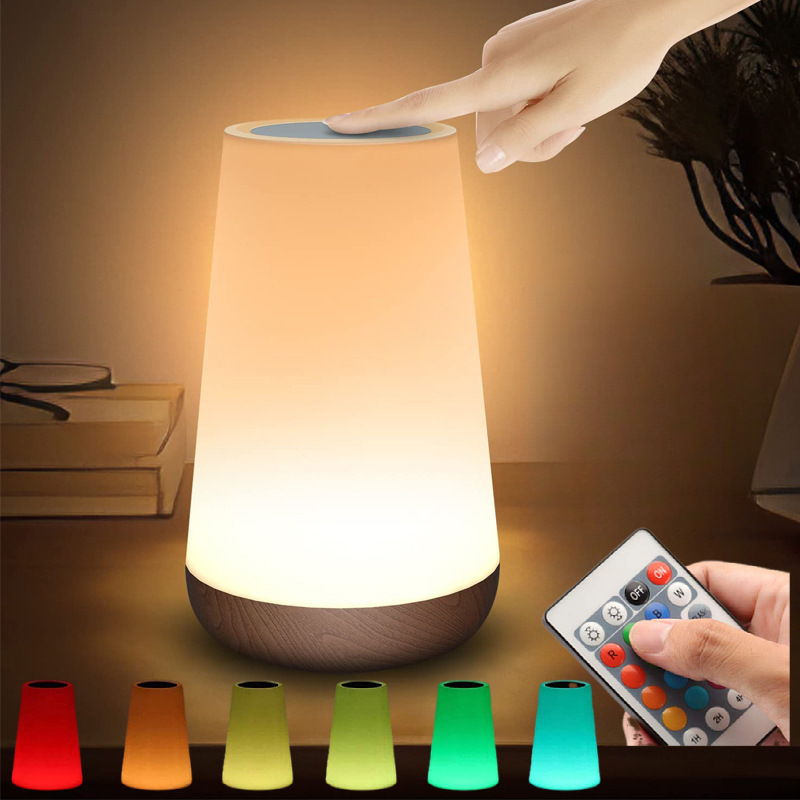 Stück – Nachtlicht Für Erwachsene – Tischlampe Fürs Schlafzimmer – Usb-wiederaufladbares Nachtlicht Für Kinder – Leselampe – Wecklicht – Stimmungslampe