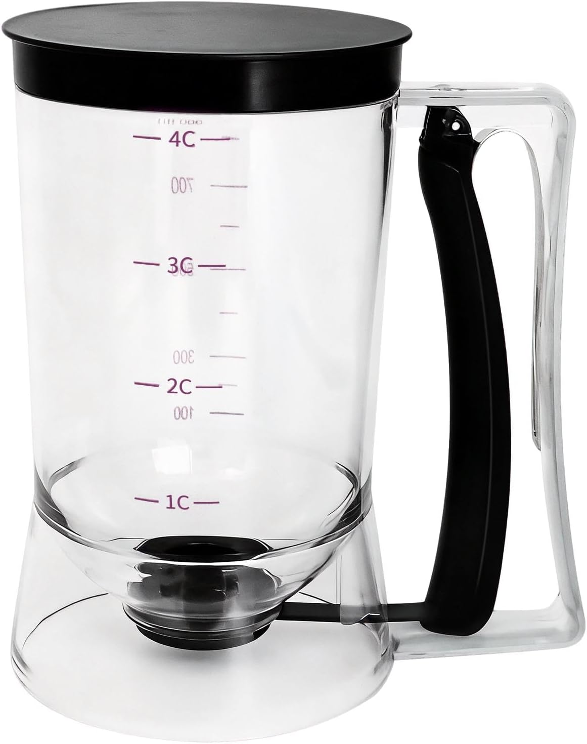 Teigspender Für Pfannkuchen – Unverzichtbares Küchengerät Für Perfekte Pfannkuchen, Cupcakes, Waffeln, Kuchen Und Crêpes – Teigspender Mit