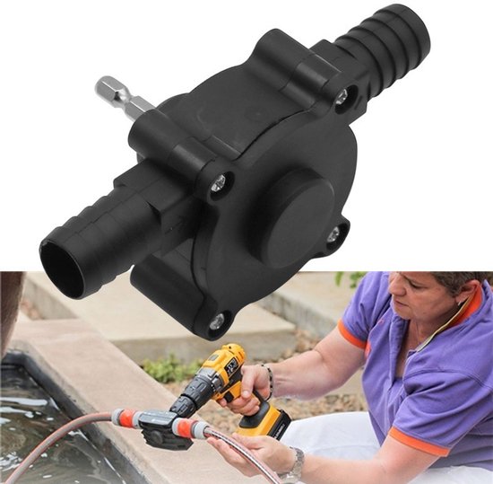 Elektrische Wasserpumpe – Mini-tragbare Hochleistungs-kreiselpumpe – 126 X 63 Mm – Für Die Flüssigkeitsförderung Im Außenbereich, Z. B. Für Haus- Und Autoreparaturen – Schwarz