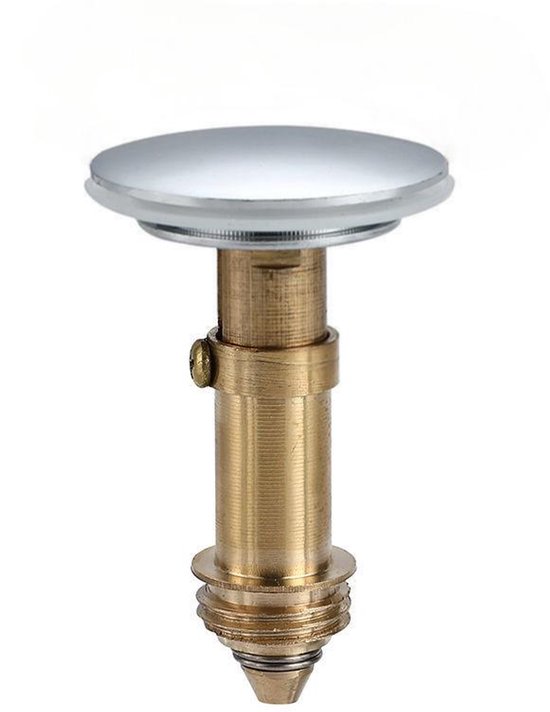2er-pack Silberne 36-mm-metall-ablaufstopfen Für Waschbecken
