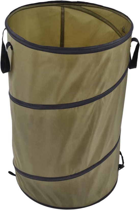 90l Faltbarer Gartenmüllsack, Wiederverwendbarer Pop-up-gartenabfallbehälter, 45x55 Cm.