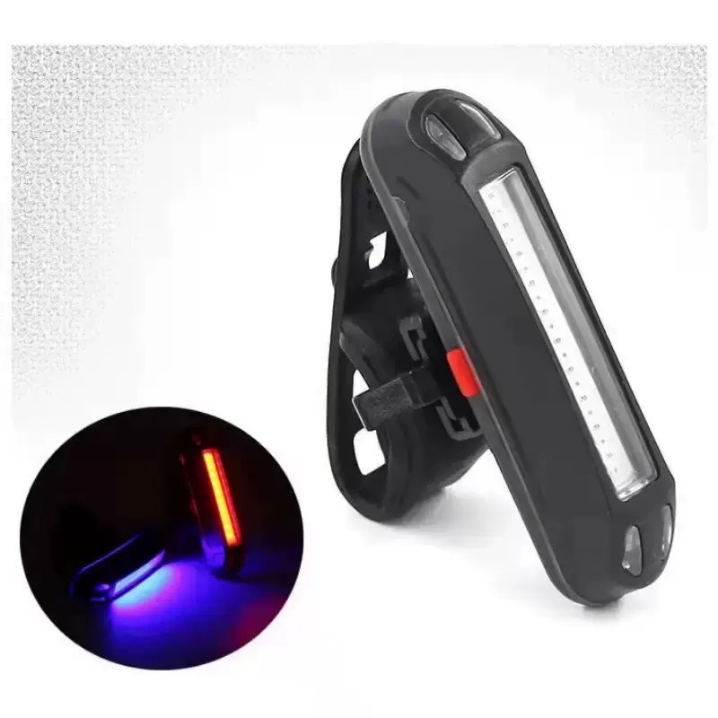 Fahrradrücklicht, Led-ladeanzeige, Fahrradzubehör, Stroboskoplicht, Langes Rücklicht, Usb-anschluss, Nachtfahrlicht