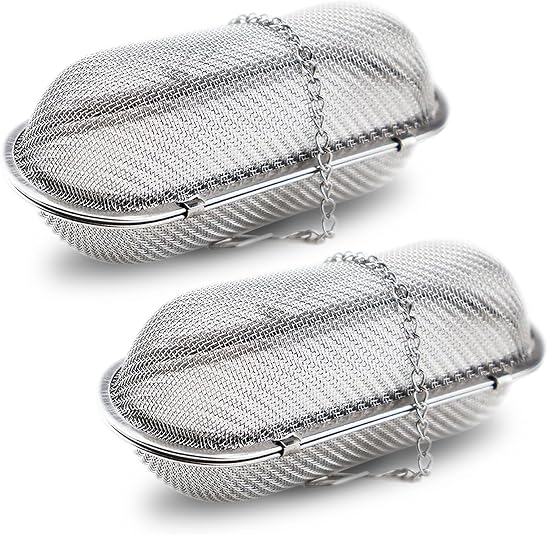 2-teiliger Edelstahl-ultraschall-schmuckreinigungskorb Für Kleinteile Und Silber