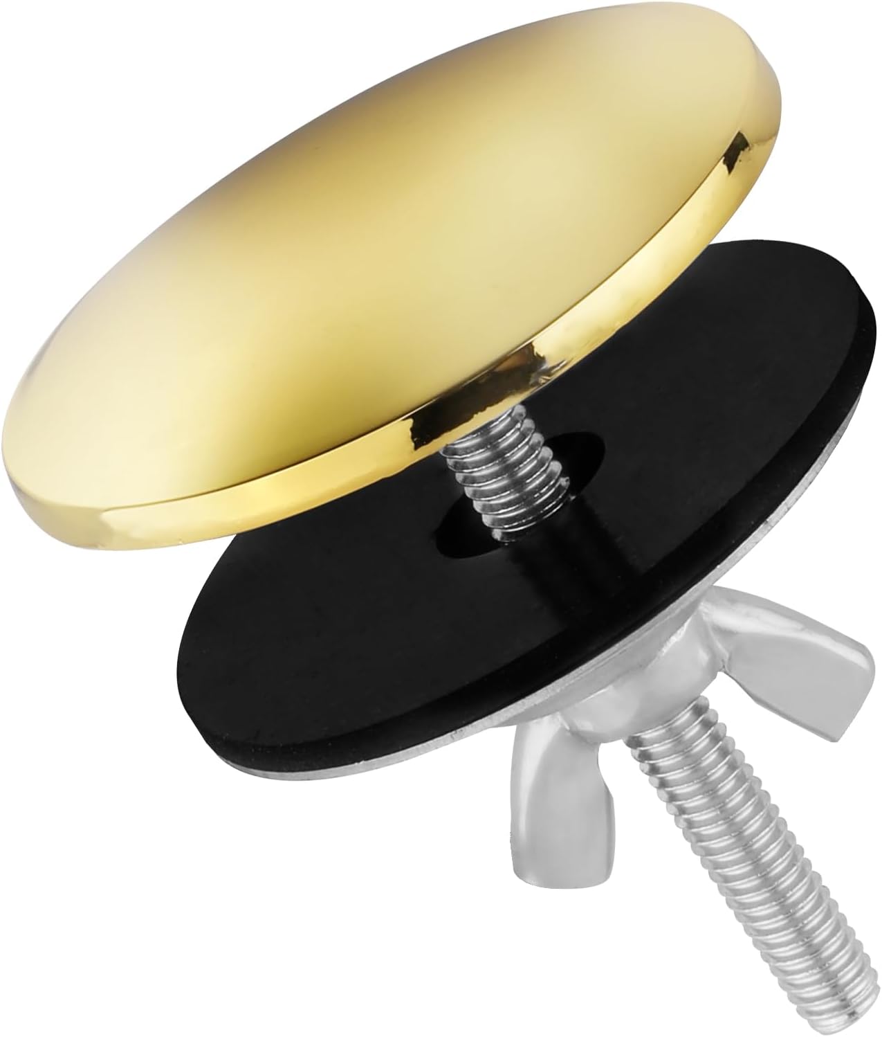 Wasserhahnlochabdeckung, 5 Cm Edelstahl-küchenspülen-wasserhahnlochabdeckung, Gute Abdichtung, Verhindert Leckagen (gold).