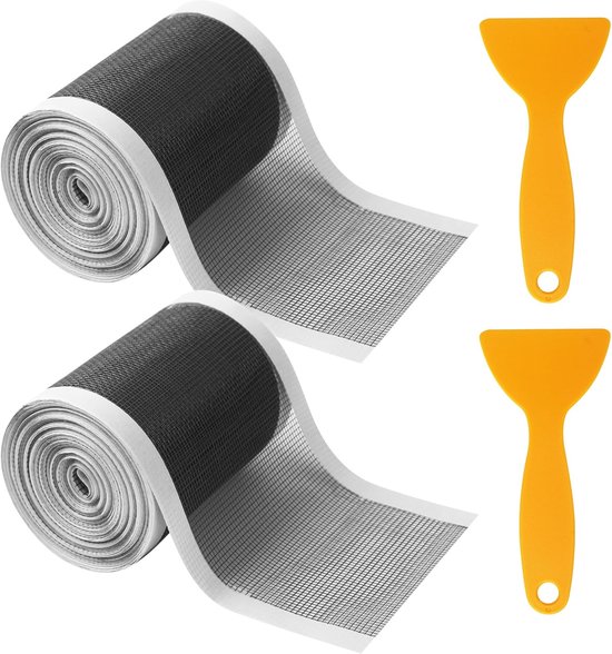 Duschabflusssieb, 10 Cm X 10 M, Haarfänger Für Duschabflüsse, Netzgewebe, Aufkleber Mit Kunststoffspatel Für Duschabflüsse, Badezimmer