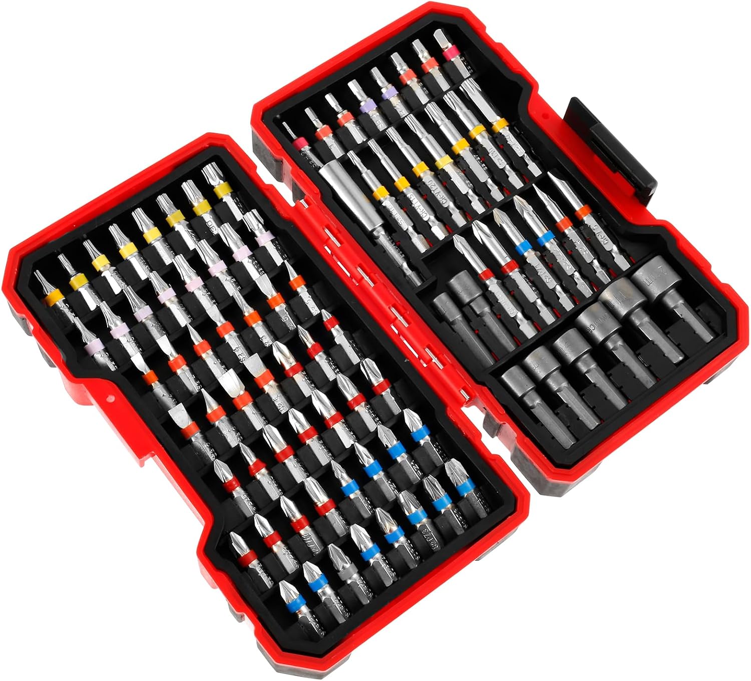 Professionelles Schraubendreher-bit-set, 83-teiliges Schlagschrauber-bit-set Mit Aufbewahrungskoffer (83-teilig)