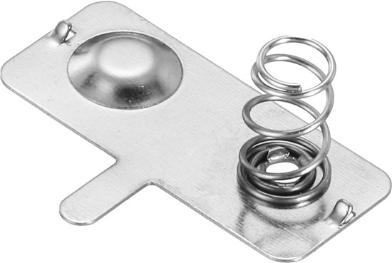 10 Stück Federbelastete Metallkontaktplatten Für Batterien, 28 Mm X 12 Mm, Für Batteriehalter Und Elektronisches Spielzeug
