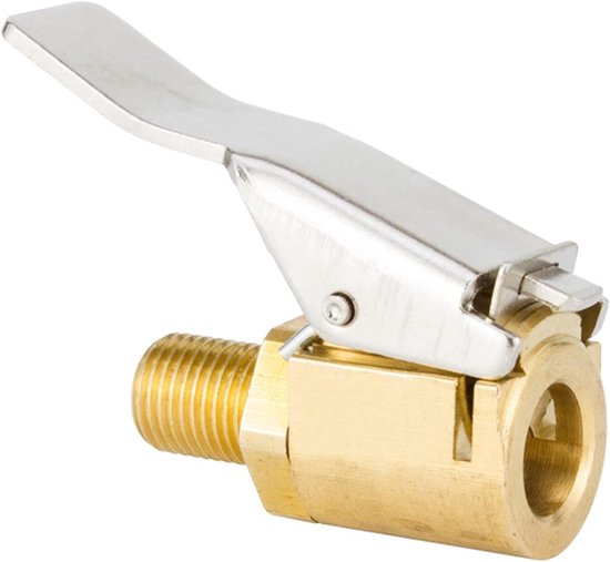 Ventilklemme – 8 Mm Messing-anschluss Für Autoreifenpumpe, Abschließbarer Adapter, Universell