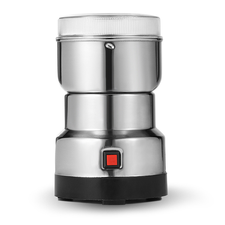 Elektrische Kaffeemühle & Gewürzmühle, Haushaltsmahlset Aus Edelstahl 304 Für Getreide, Gewürze Und Kräuter