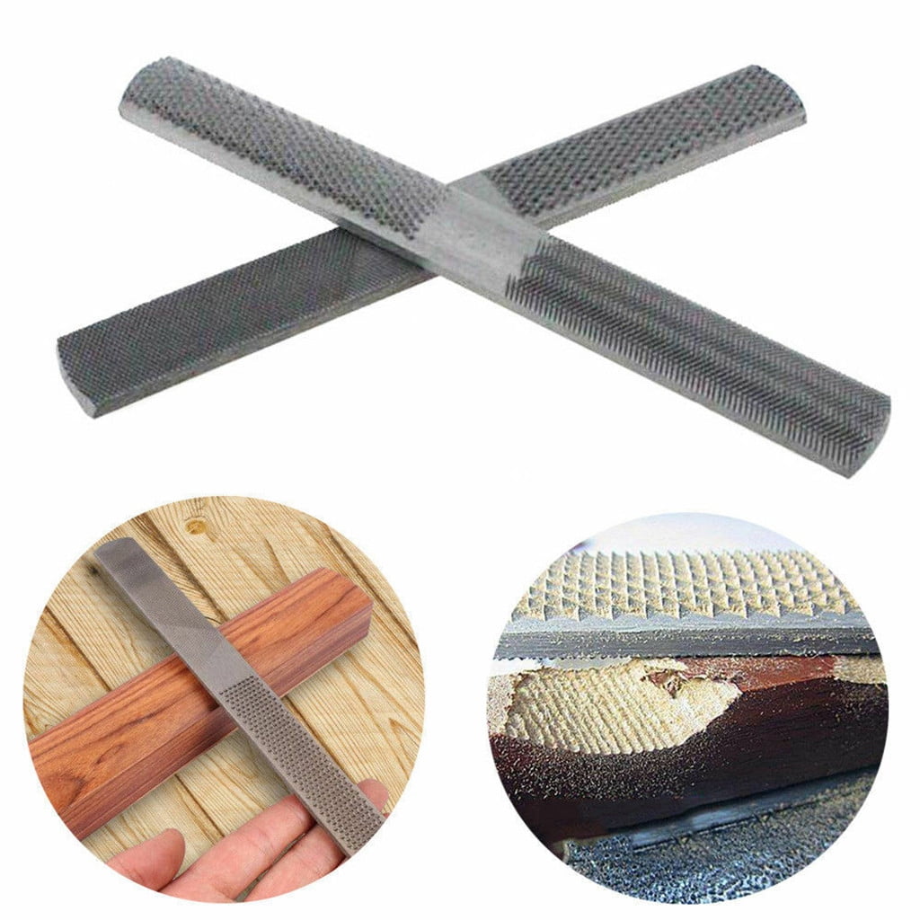 4-in-1-rasiermesser Aus Kohlenstoffstahl: Robustes Handwerkzeug Für Holzbearbeitung, Zum Formen, Schleifen Und Basteln. Schwarz.