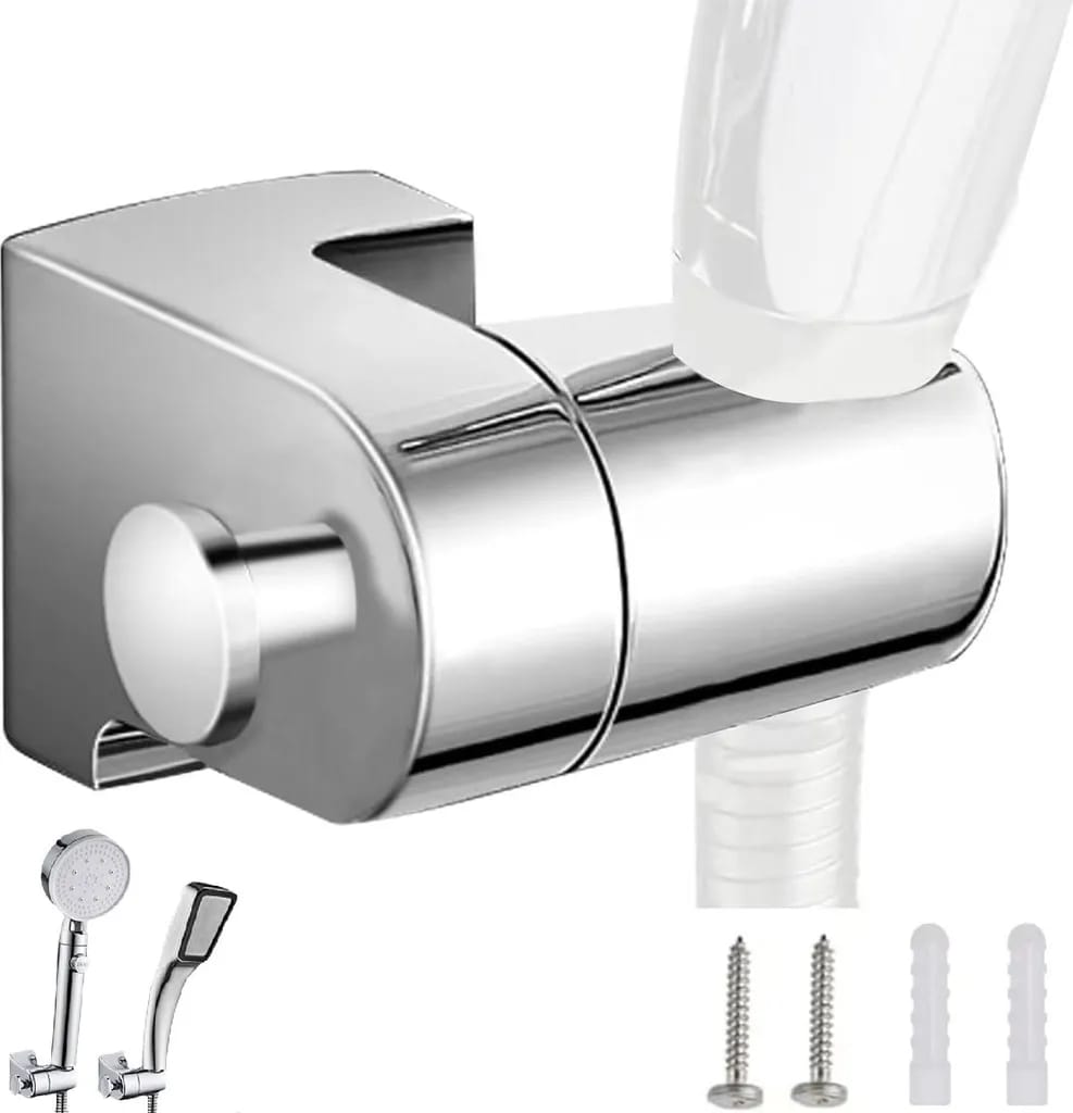 Handbrausekopfhalterung, 360° Drehbare Brausekopfhalterung, Verstellbare Brausekopfhalterung