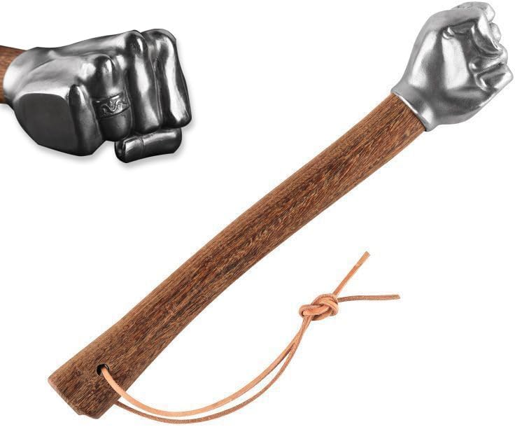 Vorschlaghammer, 2,1 Pfund Schwerer Hammer Aus Edelstahl Mit Massivem Holzgriff Für Outdoor-camping, Vielseitige Bastelarbeiten Und Heimwerkerarbeiten (hammerdorn Silber)