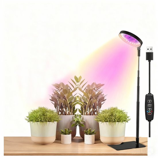 Pflanzenlampe – Led-pflanzenleuchte Mit Aufsteigendem Licht – Angel Ring Sukkulentenlicht (rot, Blau, Warmweiß) – Vollspektrum-licht Für Blüten Und Grünpflanzen