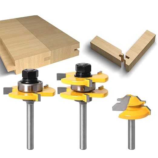 Nutfräser - Holzbearbeitungswerkzeuge, 6-mm-nutfräser, Zapfen- Und Zapfenloch-schlagfräser, Geeignet Für Die Holzbearbeitung.