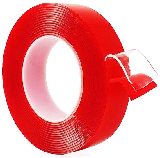 30 Mm X 10 M Transparentes, Multifunktionales, Starkes Doppelseitiges Klebeband