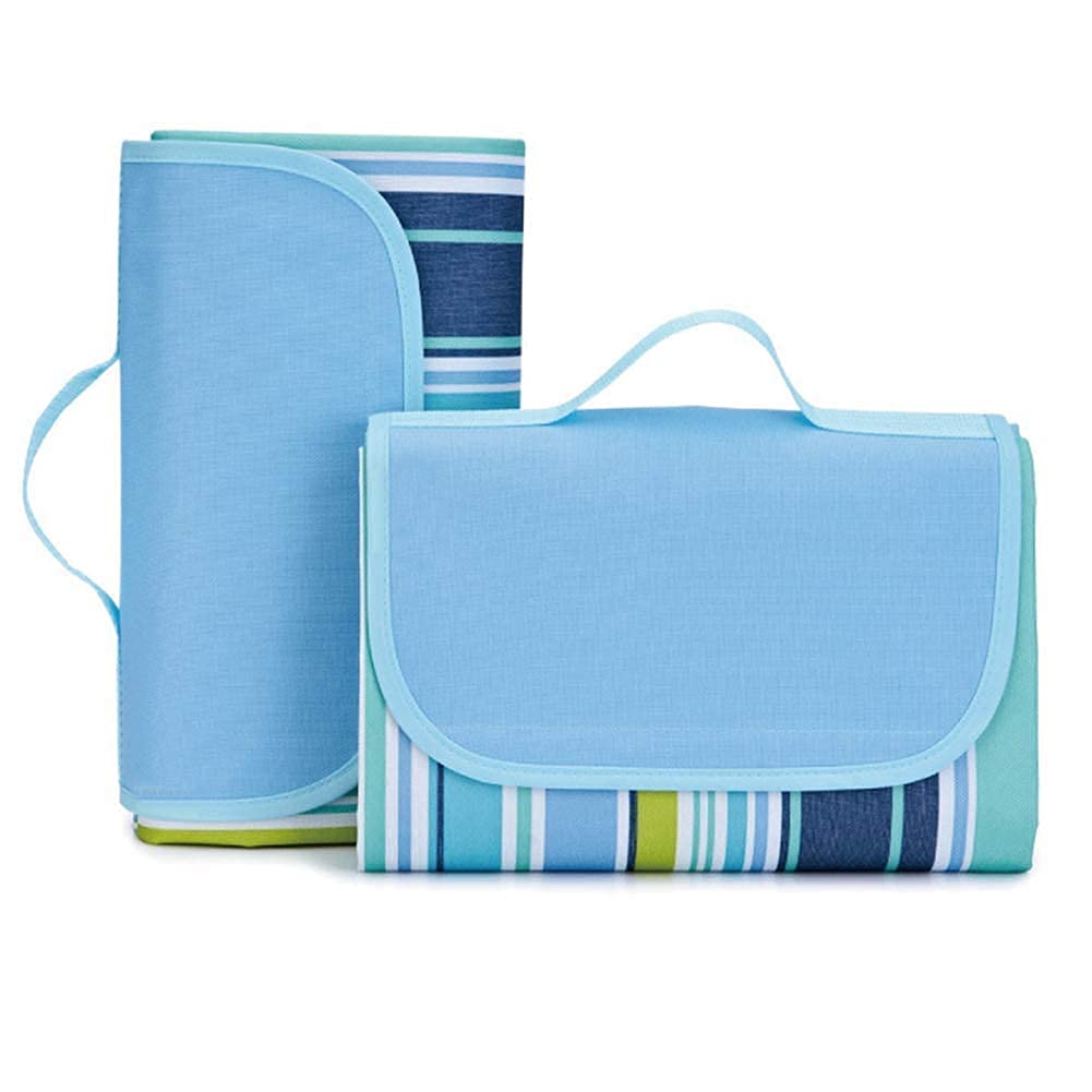2er-pack Tragbare, Faltbare, Wasserdichte Picknickdecken Für Den Außenbereich (145 X 80 Cm)