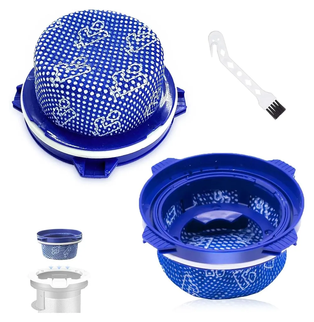 Zweiteiliges Filterzubehörset Für Samsung Jet 90 Pet Extra / 90 Complete / 75 Complete / 75 Pet / Jet 75 / Jet 70 / Jet 60 Staubsauger.