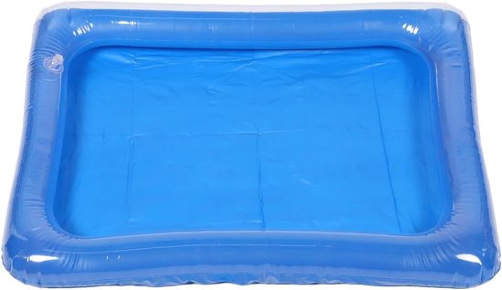 Tragbares Aufblasbares Babybecken, Kleines Rechteckiges Angelbecken Für Sommerliche Wasserspiele (56x42 Cm).